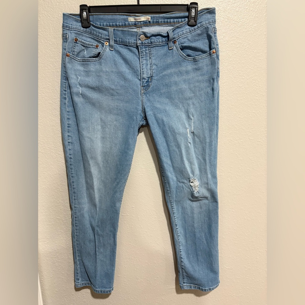 Levi's Light Blue Skinny Jeans